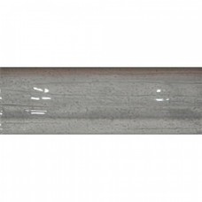 Бордюр глянцевая Plus Ma Torelo Basalt 15x5 20мм  серый Cevica