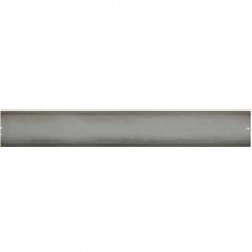 Бордюр глянцевая Plus Ma Bombato Basalt 15x2 13мм  серый Cevica