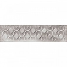 Керамическая плитка глянцевая Drop Relieve Pearl Brillo 30x8 8.6мм  серый Cifre Ceramica