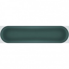 Керамическая плитка глянцевая Oval Emerald Brillo 30x8 8мм  зеленый Cifre Ceramica