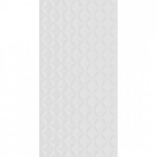 Керамическая плитка матовая Lili NRA_P0044 Waffle Snow 60x30 8.5мм  серый Creto