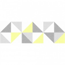 Декор матовая Flora 04-01-1-17-05-01-2830-3 Brill 60x20 9мм  белый Creto