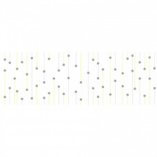 Декор матовая Flora 04-01-1-17-05-01-2830-4 Milty 60x20 9мм  белый Creto