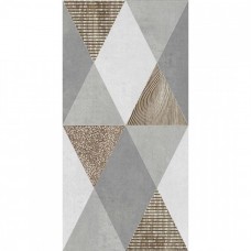 Декор матовая Mountain 04-01-1-10-03-06-2837-0 Almond 50x25 9мм серый Creto Декор матовая Mountain 04-01-1-10-03-06-2837-0 Almond 50x25 9мм серый Creto