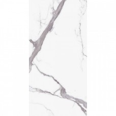 Керамогранит полированная Statuario Cara MPL-058634 Polished 160x80 9мм  серый Creto