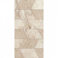 Декор матовая Sandy Chevron 1 60x30 9мм бежевый Creto Декор матовая Sandy Chevron 1 60x30 9мм бежевый Creto