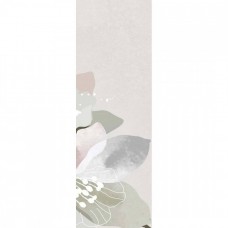 Керамическая плитка матовая Vogue NB_0448 Flowers 90x30 10.5мм  серый Creto