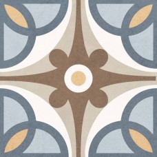 Керамогранит матовая Pamp DB_030 1 20x20 8мм  голубой Creto