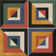 Керамогранит матовая Mandala MPL-061858 Scs Red 20x20 8.5мм  многоцветный Creto