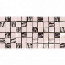 Декор глянцевая Alterego 301303 Mosaico Platino Rosa 40x20 8мм  розовый Dado Ceramica