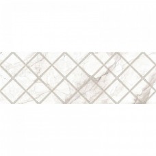 Декор глянцевая Delight DW15DEG01R Lux 74x25 10мм  серый Delacora