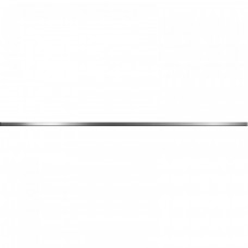 Бордюр глянцевая Faenza BW0LIS66 Listello Silver 74x13 8мм  серебряный Delacora