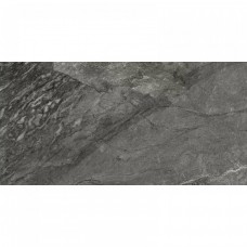 Керамогранит матовая Slate D30005M Graphite Матовый Карвинг 60x30 9.5мм  черный Delacora