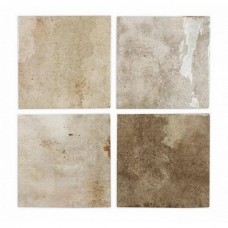 Керамическая плитка глянцевая Enamel 123080 Square Truffle 13x13 8мм  бежевый Dna Tiles