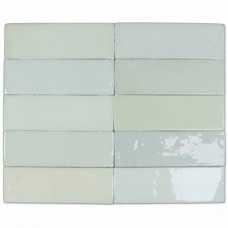 Керамическая плитка глянцевая Safi 122105 Mint 16x5 9мм зеленый Dna Tiles Керамическая плитка глянцевая Safi 122105 Mint 16x5 9мм зеленый Dna Tiles