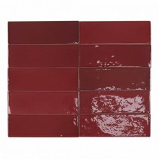 Керамическая плитка глянцевая Safi 122109 Wine 16x5 8мм красный Dna Tiles Керамическая плитка глянцевая Safi 122109 Wine 16x5 8мм красный Dna Tiles