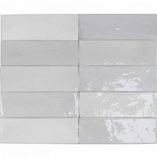 Керамическая плитка глянцевая Safi 122104 Grey 16x5 9мм  серый Dna Tiles
