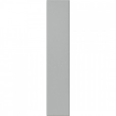 Керамическая плитка матовая Plinto Grey Matt 54x11 10мм  серый Dna Tiles