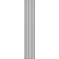 Керамическая плитка матовая Plinto Out Grey Matt 54x11 10мм  серый Dna Tiles