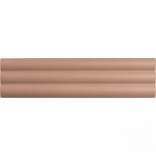 Керамическая плитка матовая Match 130862 Curved Tan Matt 25x6 8.5мм  коричневый Dna Tiles