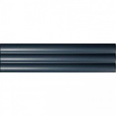 Керамическая плитка матовая Match 130860 Curved Midnight Blue Matt 25x6 8.5мм  синий Dna Tiles