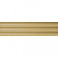 Керамическая плитка матовая Match 130859 Curved Dijon Matt 25x6 8.5мм  оранжевый Dna Tiles