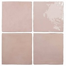 Керамическая плитка глянцевая Flash Bars 124412 Blush Glossy 13x13 8мм  бежевый Dna Tiles