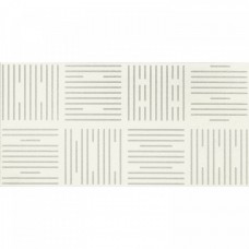 Декор матовая Burano Stripes 61x31 9мм  белый Domino
